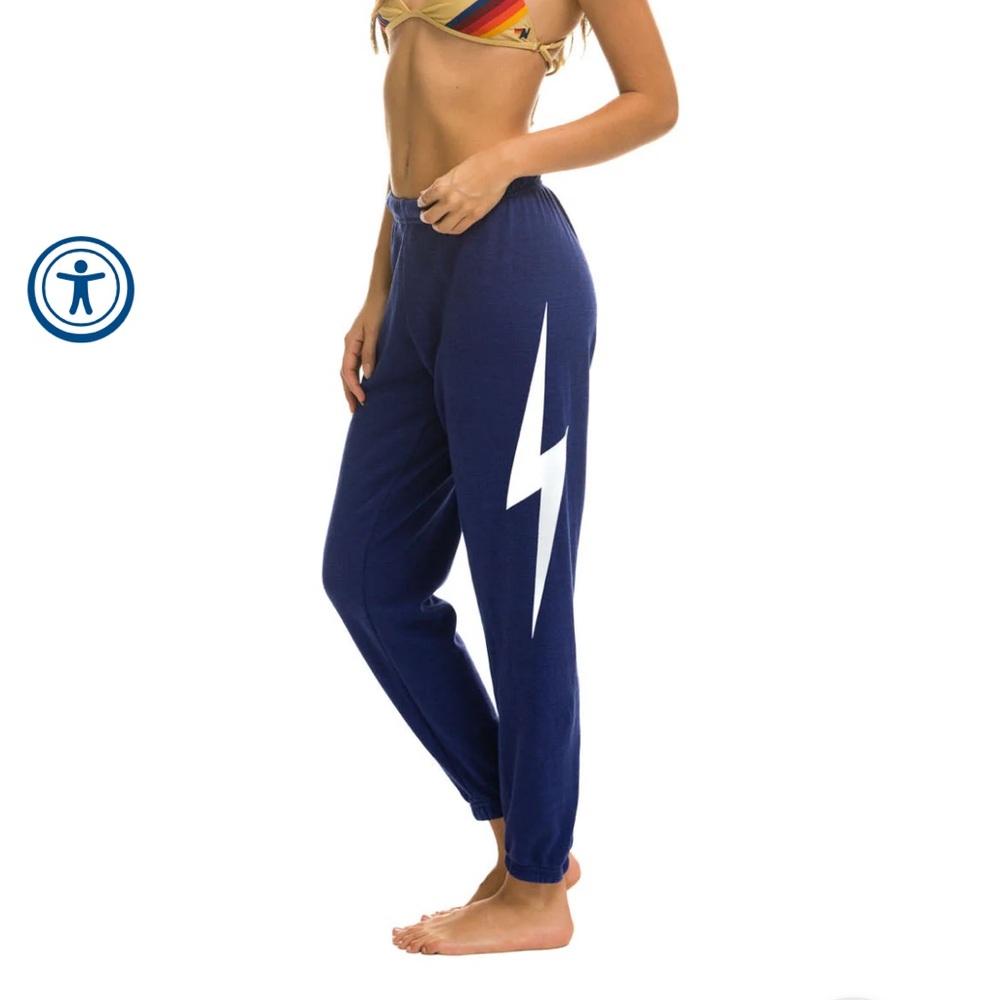 NWT Aviator Nation Bolt sweatpants